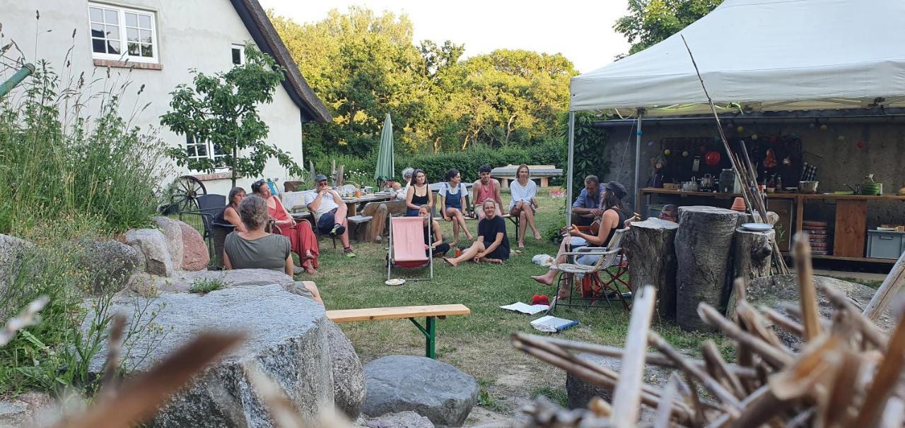 App. Tueddelkroms, 2-3 Pers., In Traumhafter Alleinlage, Naehe Binz Zirkow Buitenkant foto